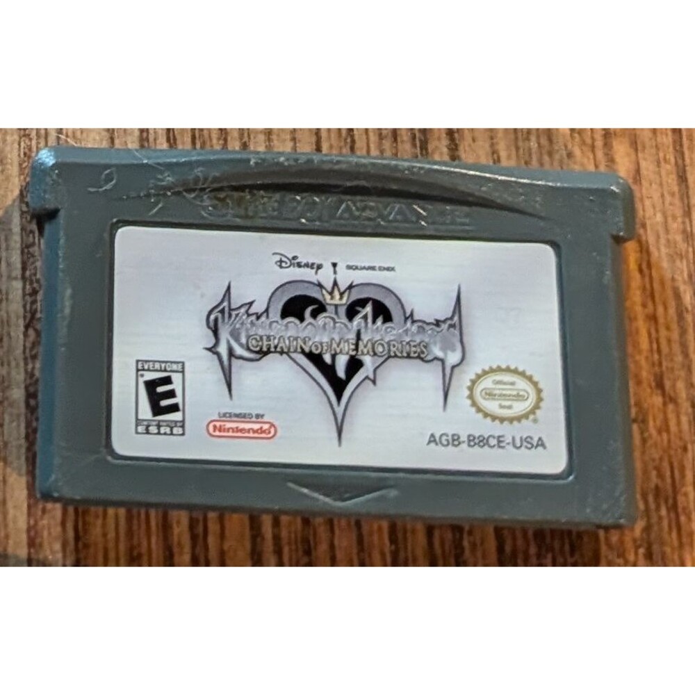 Kingdom Hearts - (Nintendo GBA, 2004) Chain Of Memories Cartridge Only